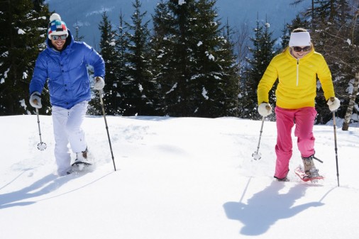 Schneeschuhwandern Roßbrand